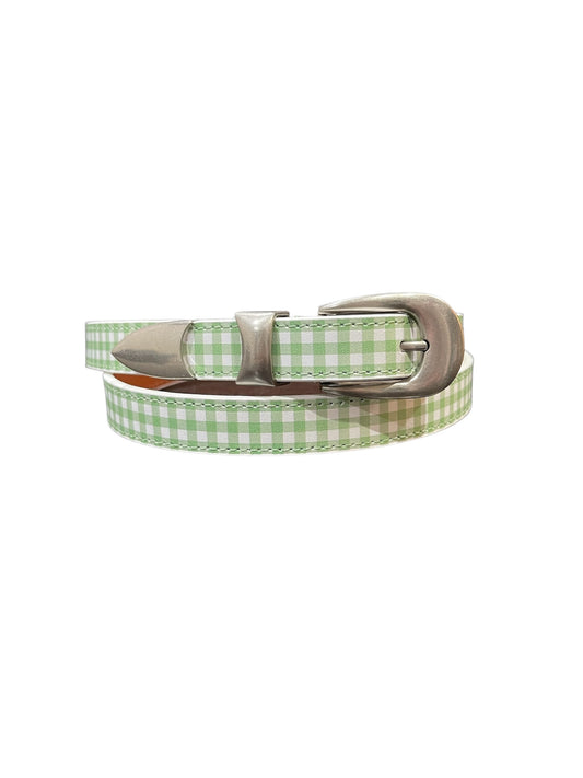 Plaid Belt